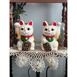 Vintage Maneki Neko Piggy Banks